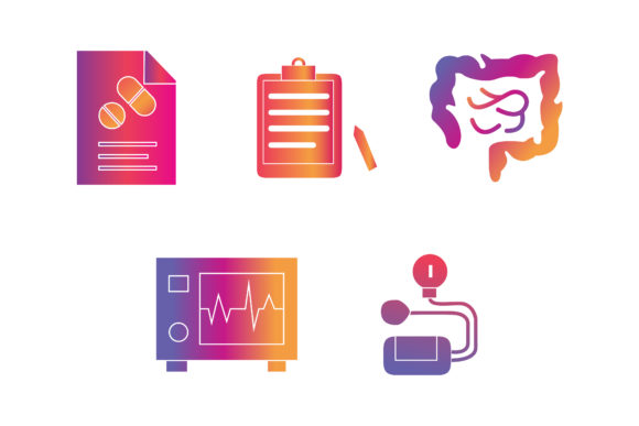 A Design Review of the Medical Paper Gradient Icon