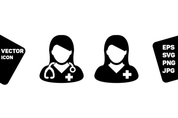 A Designer's Review: The Female Doctor Icon for Embroidery