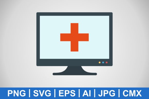 A Designer's Take on the Medical Help Icon for Embroidery