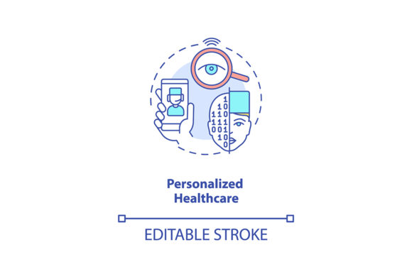 A Futuristic Medical Icon for Real-World Embroidery
