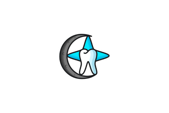 A Practical Look at the Crescent Moon Dental Star Logo for Embroidery