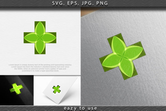 Evaluating Medical Leaf Logo Ideas for Real-World Embroidery