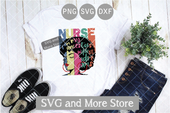I Am My Ancestors Wildest Dreams, Nurse: A Designer's Take