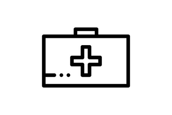 Medical Box Icons as a Practical Embroidery Asset